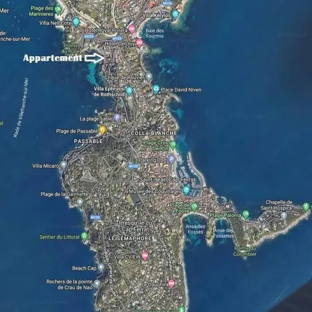 Apartamento La De Saint-jean-cap-ferrat, Vue Et Acces